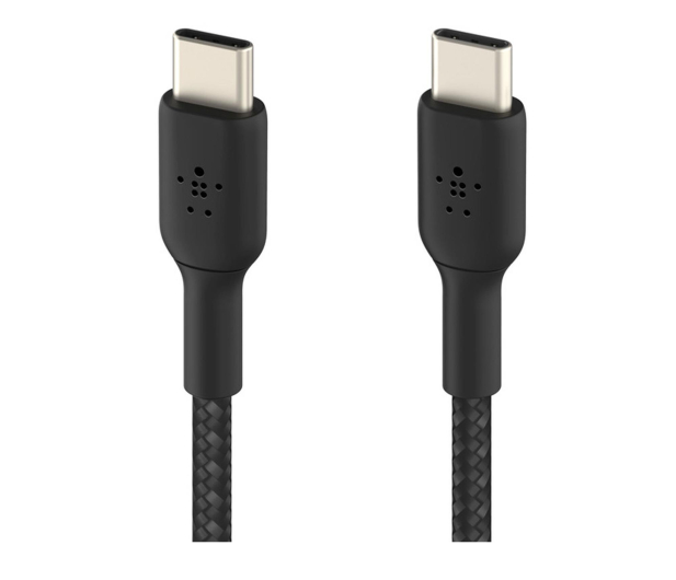 Belkin Kabel USB C na USB C 60W oplot, czarny 0,15m - 1330479 - zdjęcie 4